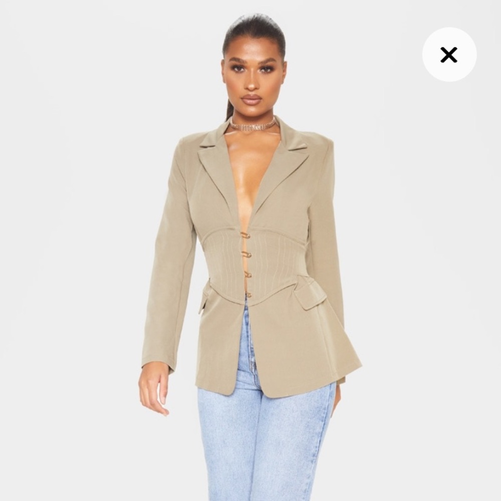 Corset blazer